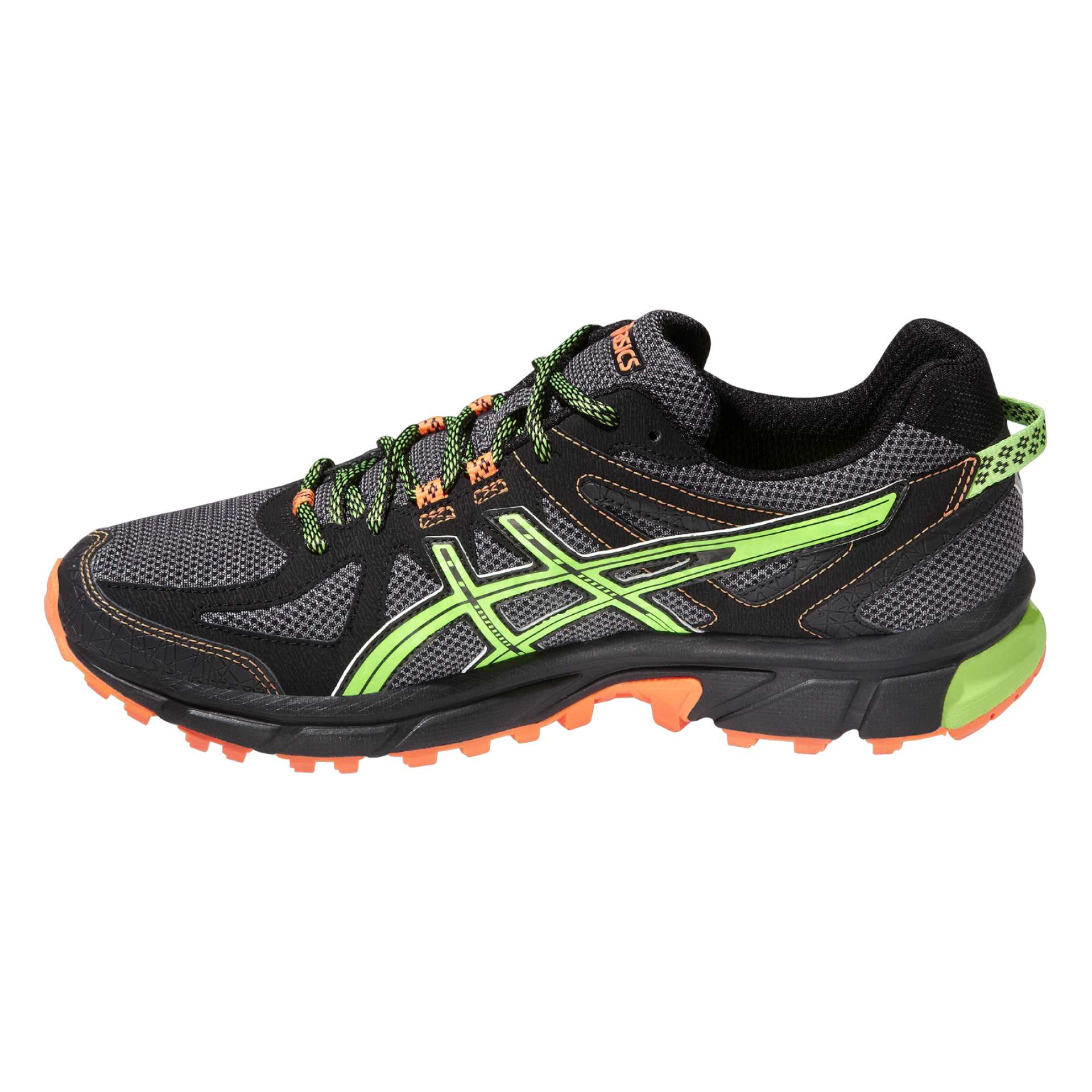 GEL SONOMA Trail Laufschuhe Schwarz Grun Orange Herren