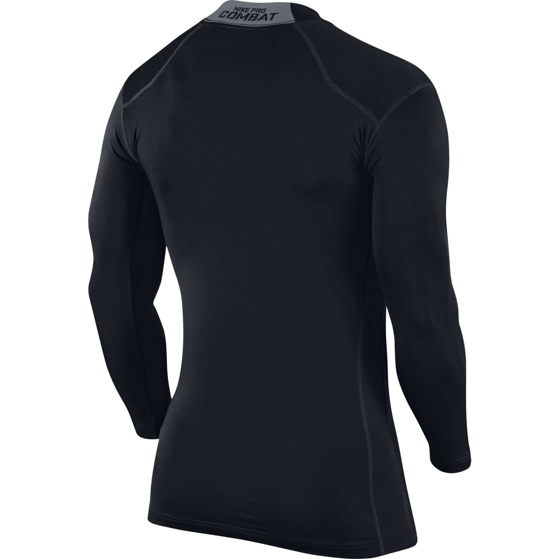 Das Nike Pro Combat Hyperwarm Compression Shirt kombiniert die guten SchweiB ableitenden Eigenschaften von Dri FIT mit zusatzlichem Elasthan fur eine enganliegende Passform. Das Shirt hat lange Armel ...